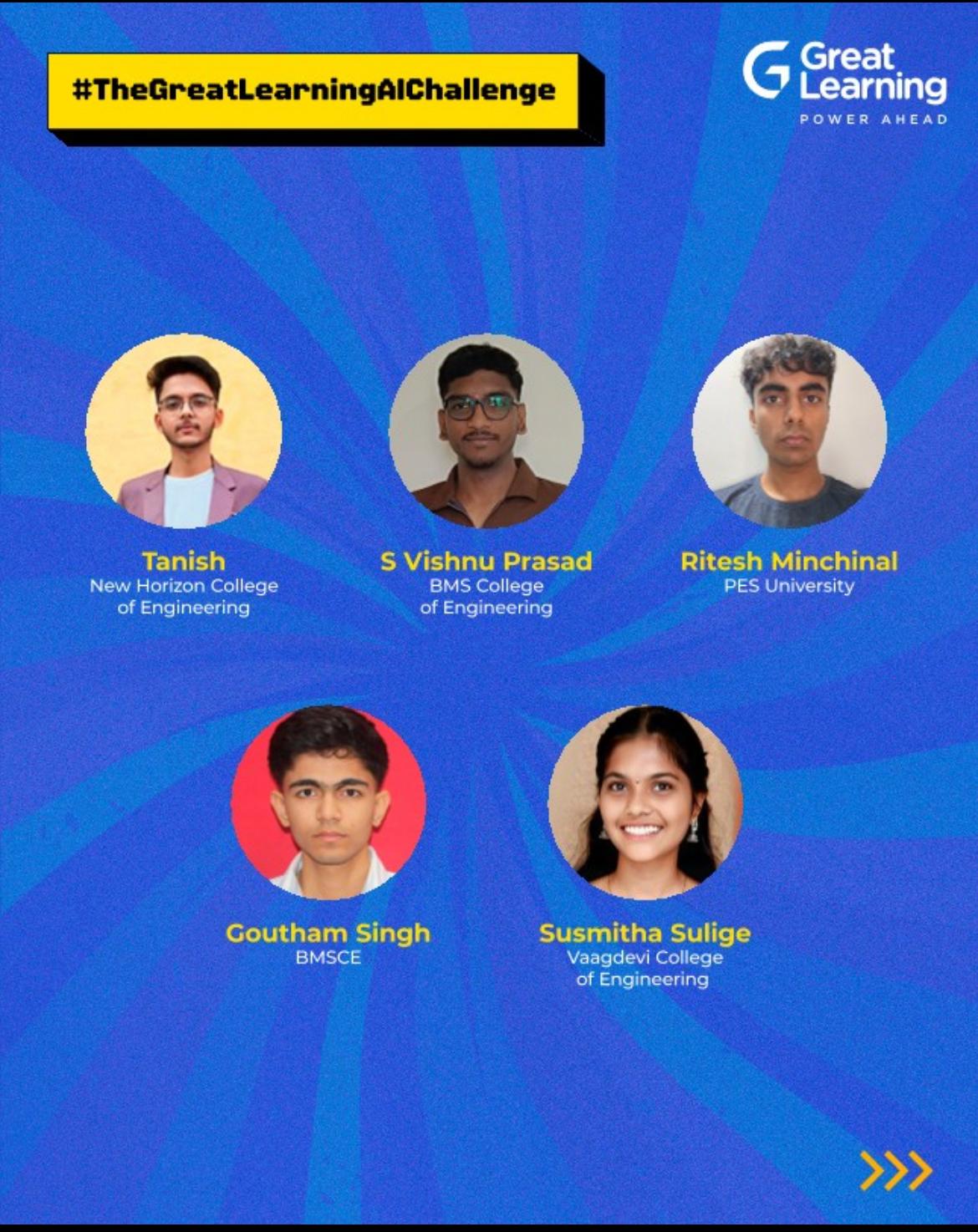 Great Learning AI Challenge team